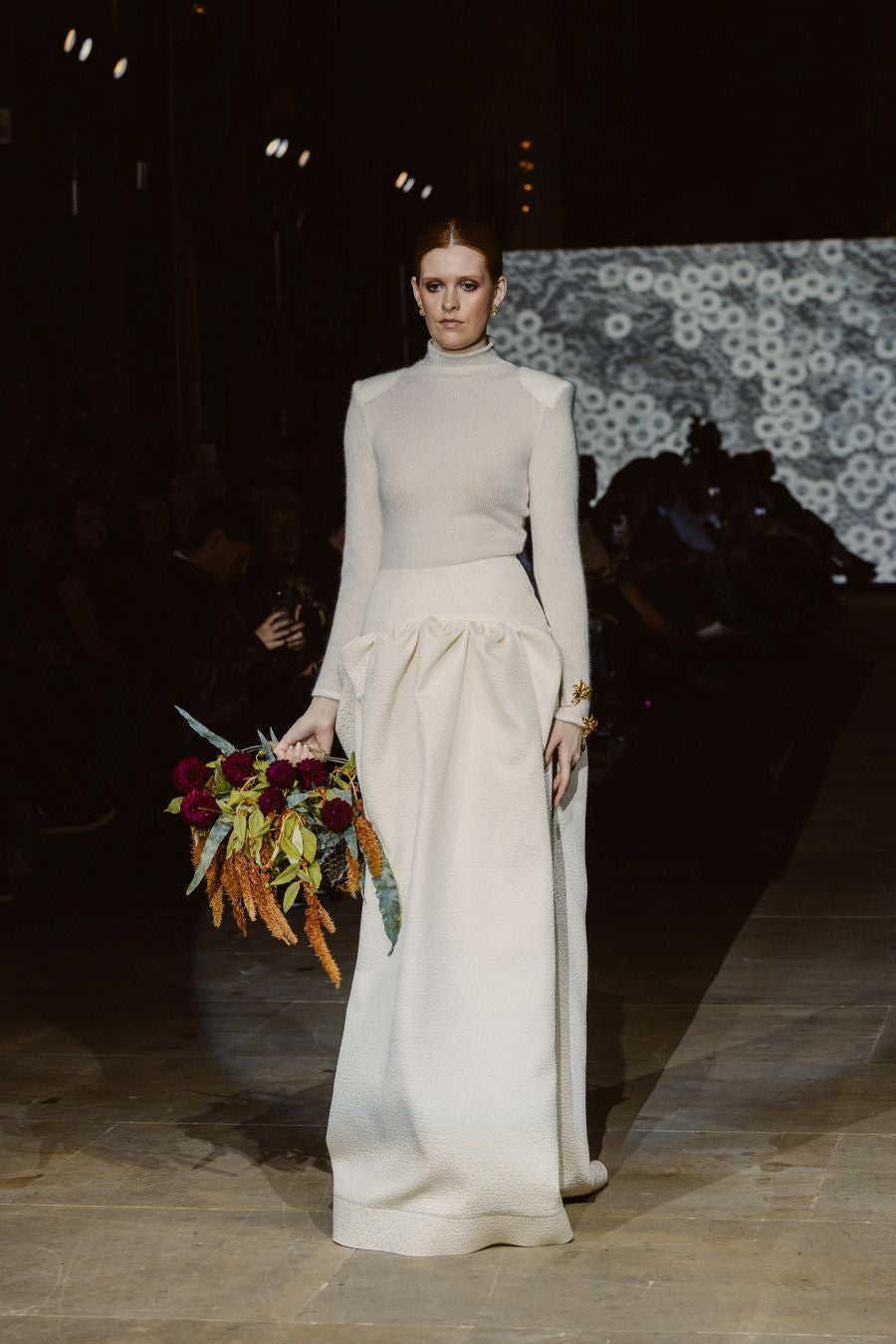 Alicia Rueda luce sus vestidos en San Telmo