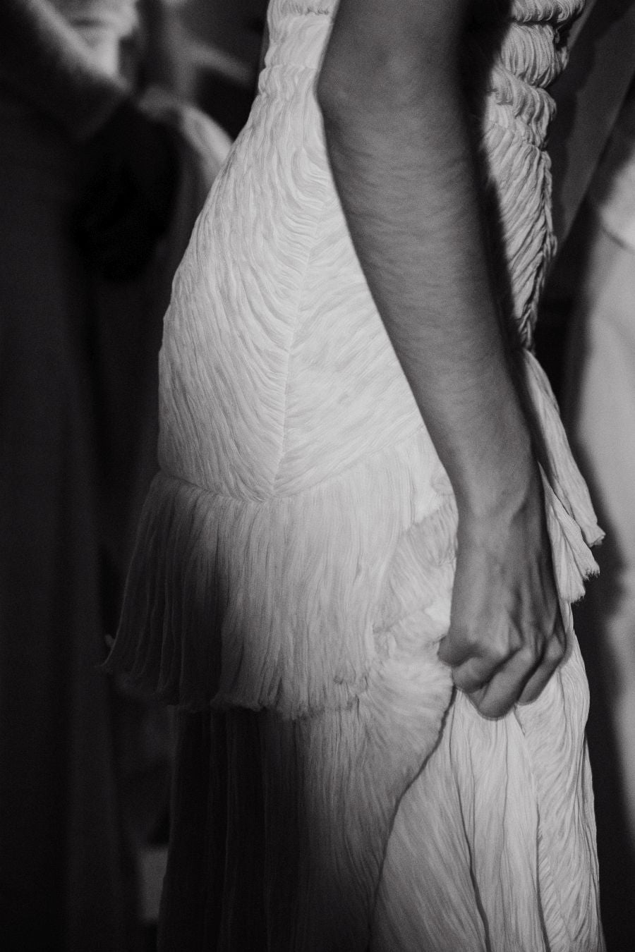 Alicia Rueda luce sus vestidos en San Telmo