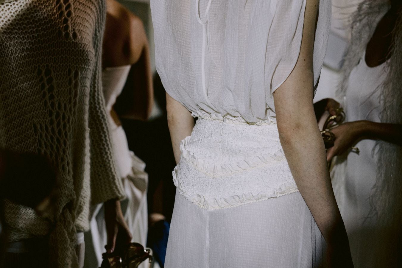 Alicia Rueda luce sus vestidos en San Telmo