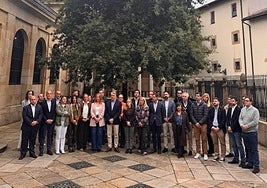 El PP vasco este sábado ante el Árbol de Gernika