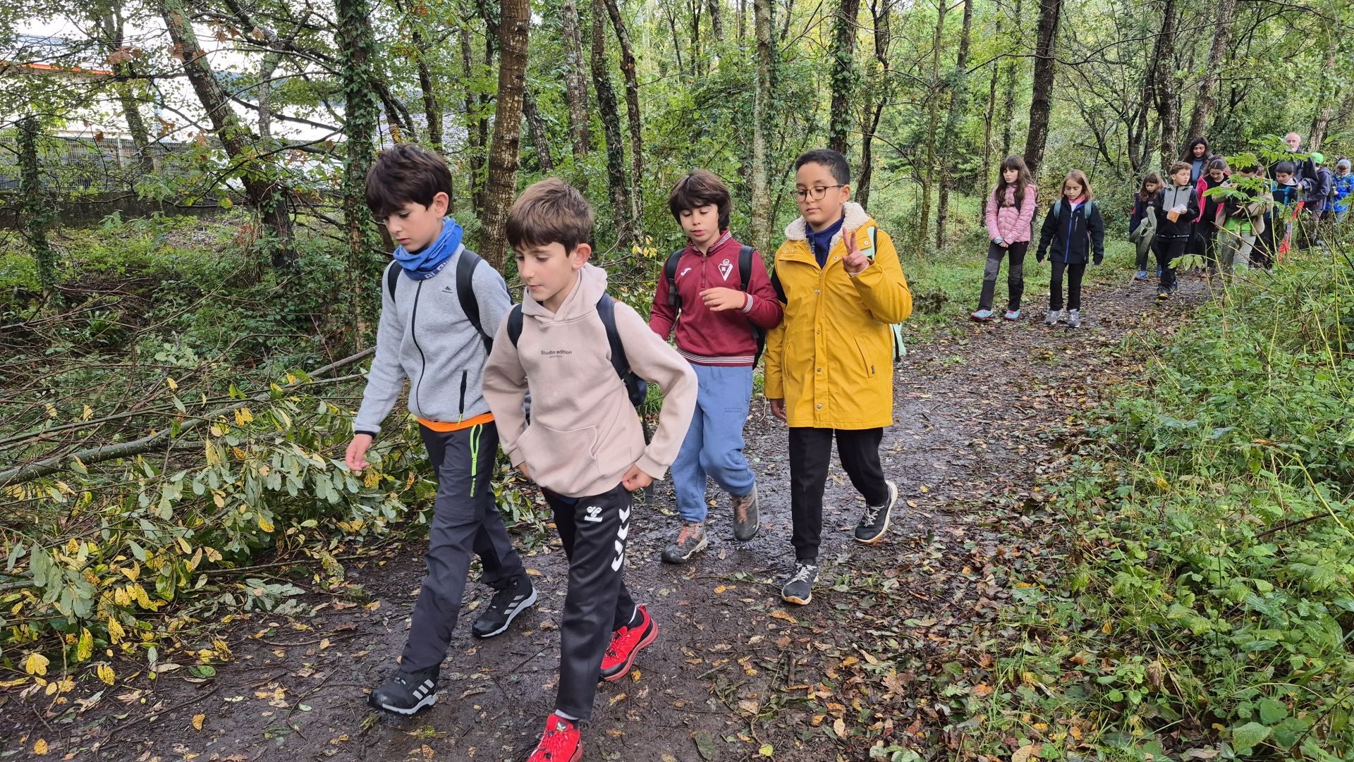 500 mendizale gazte Finalista egunean