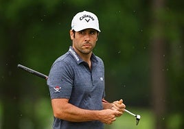 El golfista Adrián Otaegui.