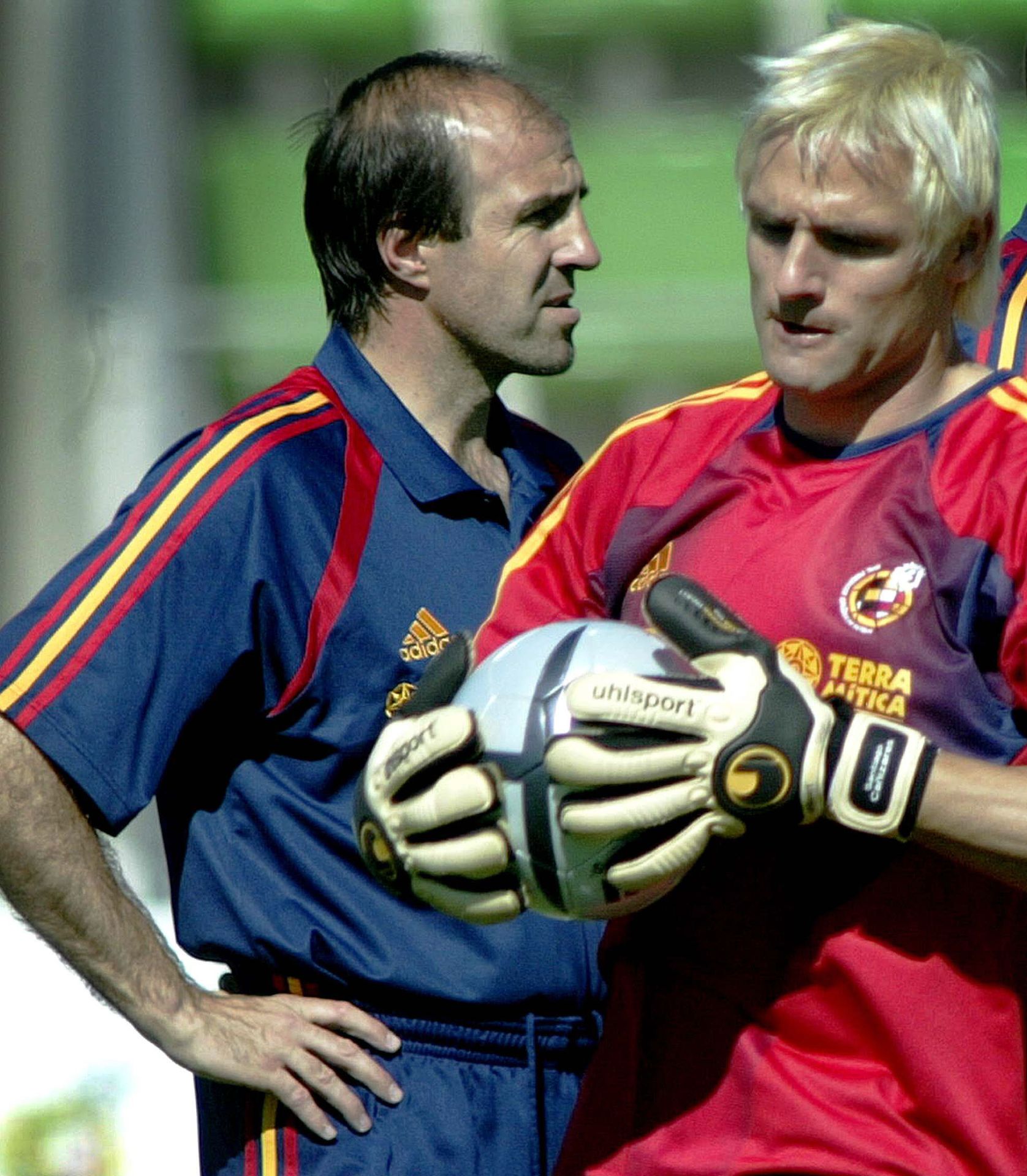 En la selección, junto a Cañizares