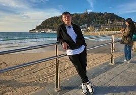 El exfutbolista Andrey Arshavin encantado con su visita a San Sebastián: «Me recuerda a Niza»