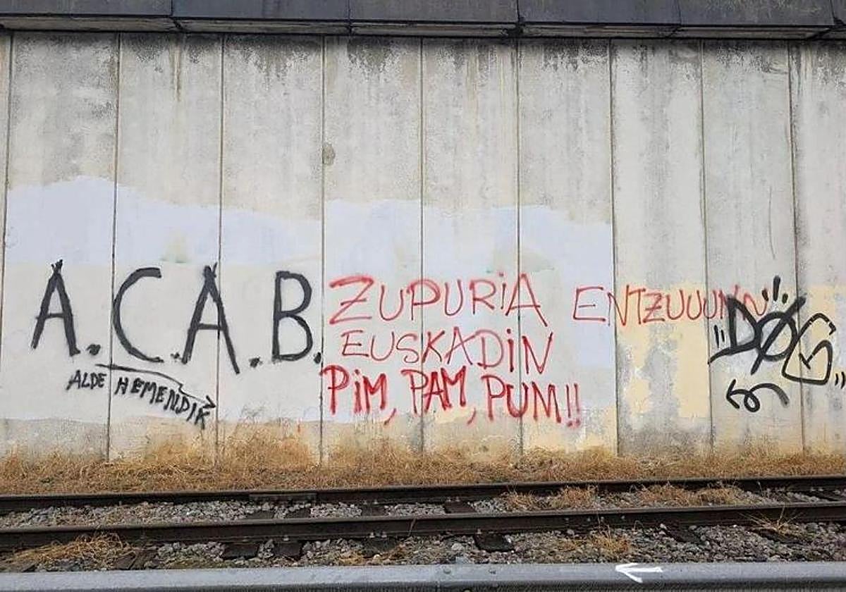El Gobierno Vasco exige a EH Bildu que sea «más clara» ante las pintadas contra Zupiria