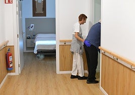 José Ingacio Asensio, Eider Mendoza y Maite Peña, este martes.