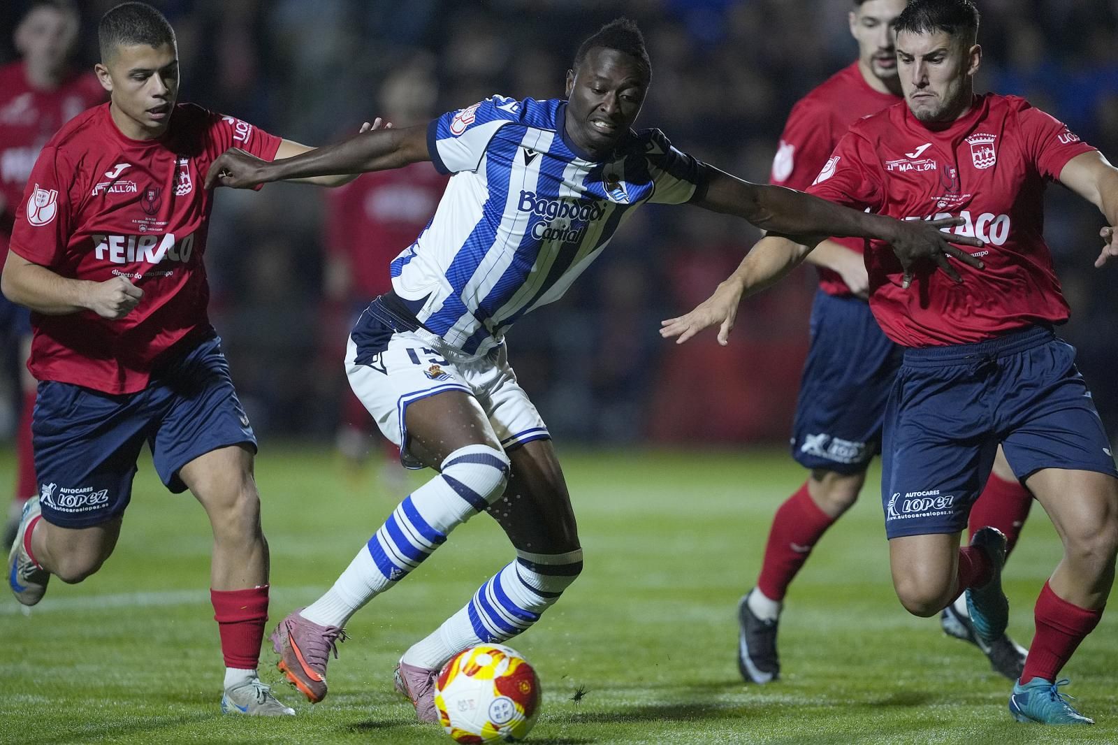 El Negreira 0 - Real Sociedad 3, en imágenes