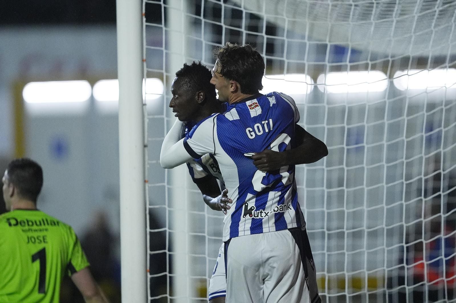 El Negreira 0 - Real Sociedad 3, en imágenes