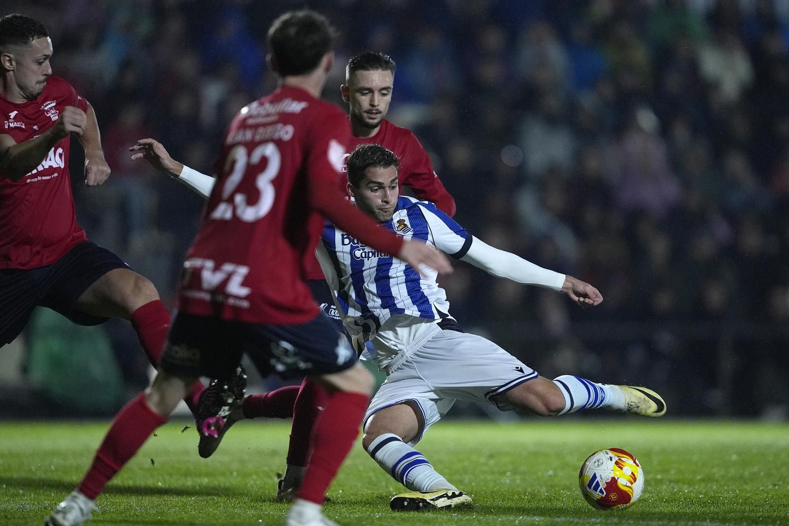 El Negreira 0 - Real Sociedad 3, en imágenes