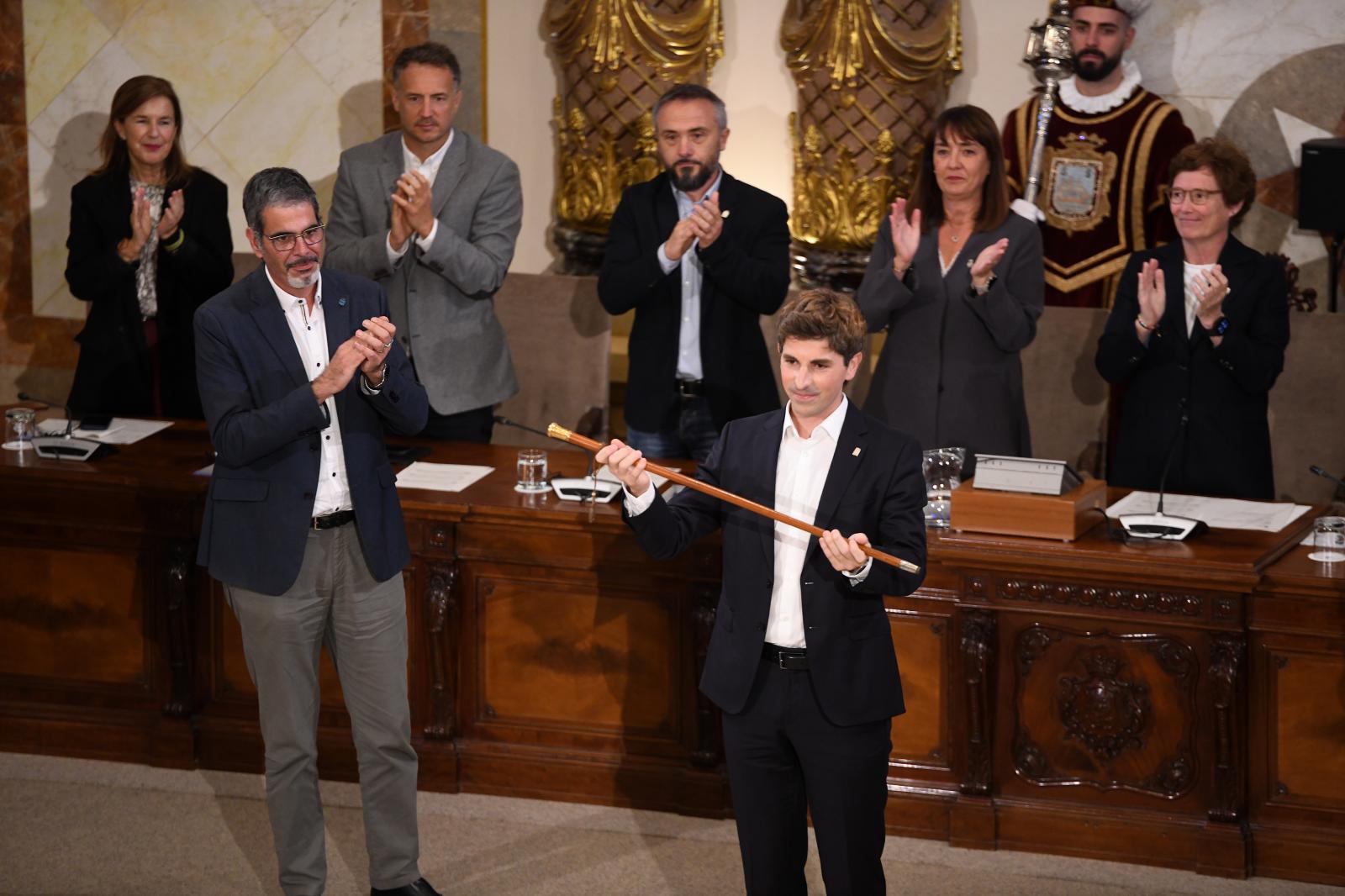 Jon Insausti es elegido nuevo alcalde de Donostia