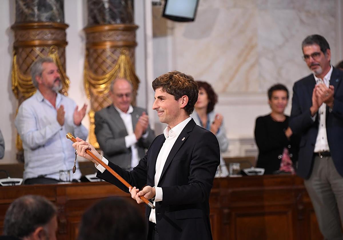 Jon Insausti es elegido nuevo alcalde de Donostia