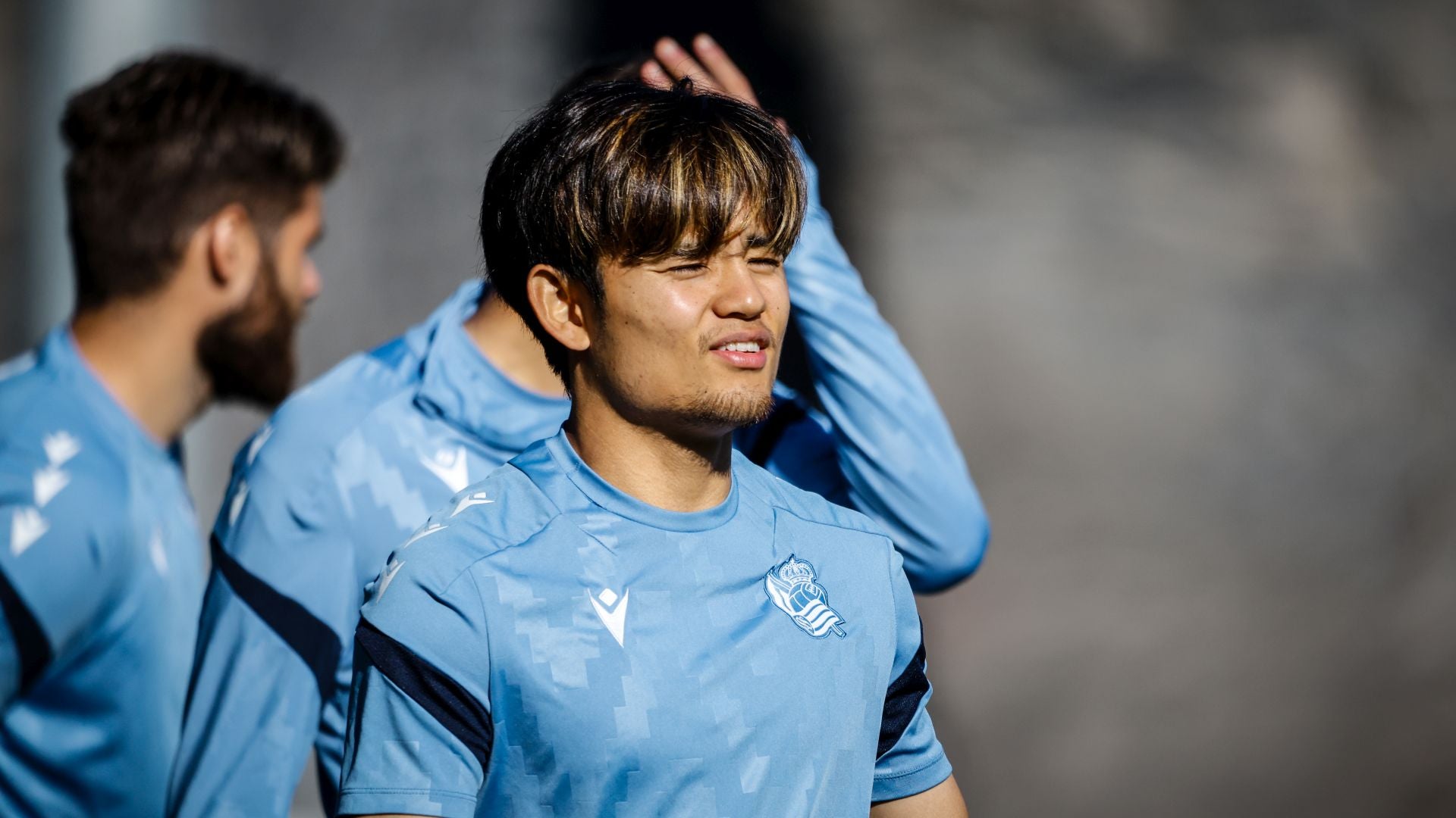 Soleado ensayo para el derbi en Zubieta