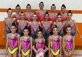 Las gimnastas eibarresas afrontan un gran fin de semana.