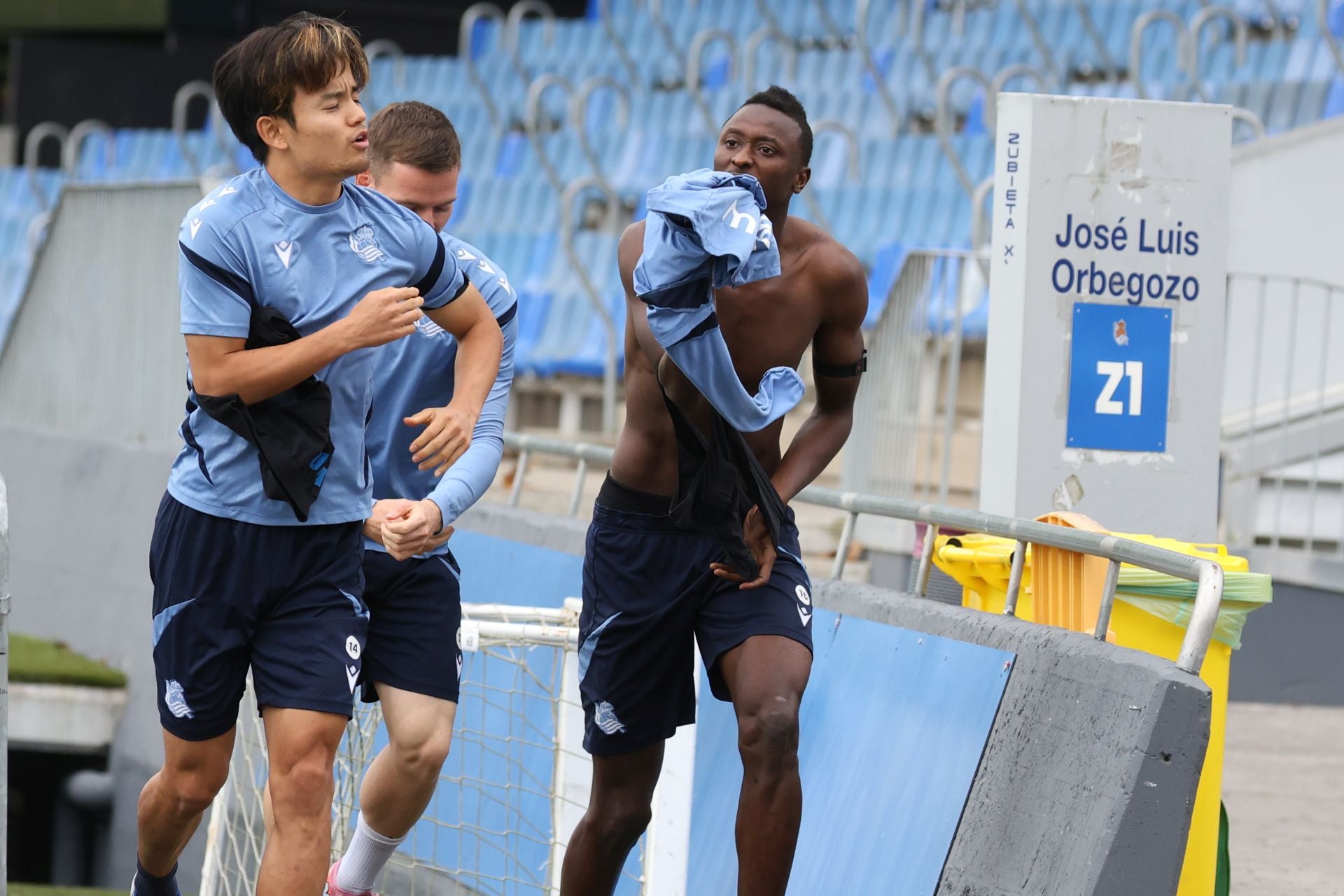 Buen ambiente y mucha ilusión en la víspera del derbi