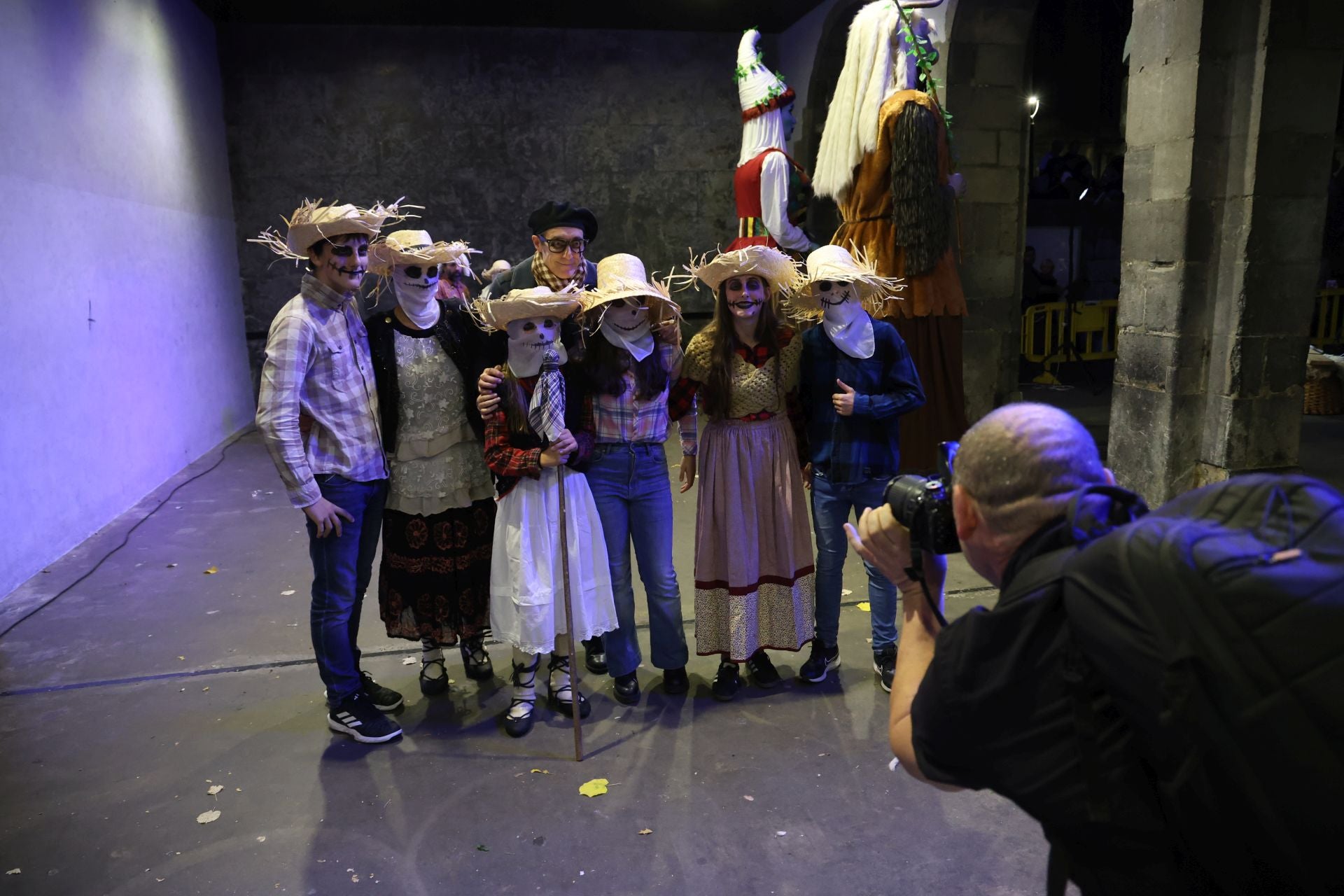 Andoainek gipuzkoar Gau Beltzari hasiera eman dio