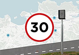 Los radares que cazan a una media de 11 conductores al día en San Sebastián
