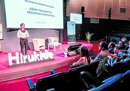 Las familias numerosas vascas han reunido este sábado en Vitoria.