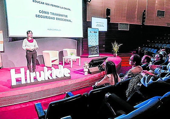 Las familias numerosas vascas han reunido este sábado en Vitoria.