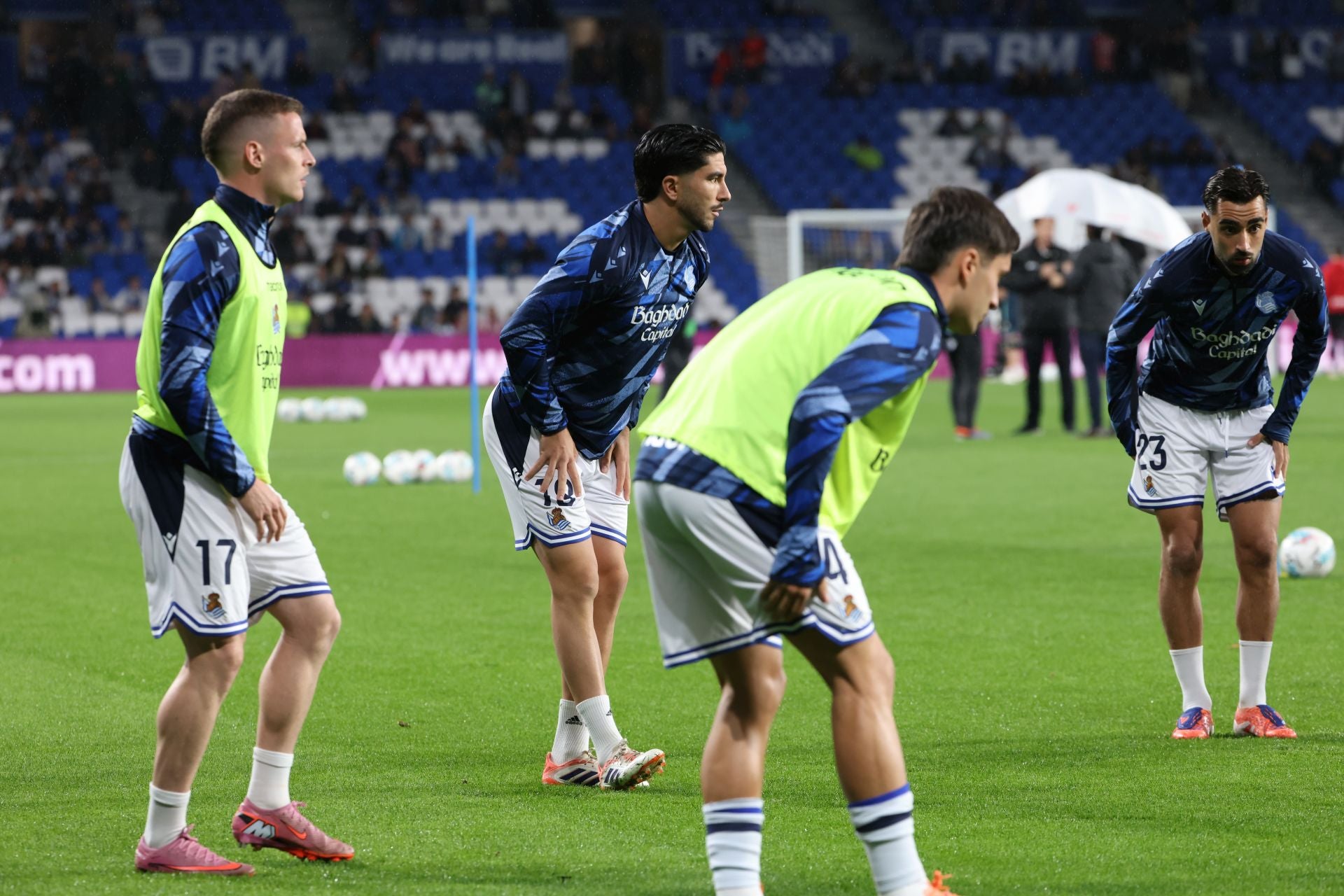 Las mejores imágenes del derbi de Anoeta