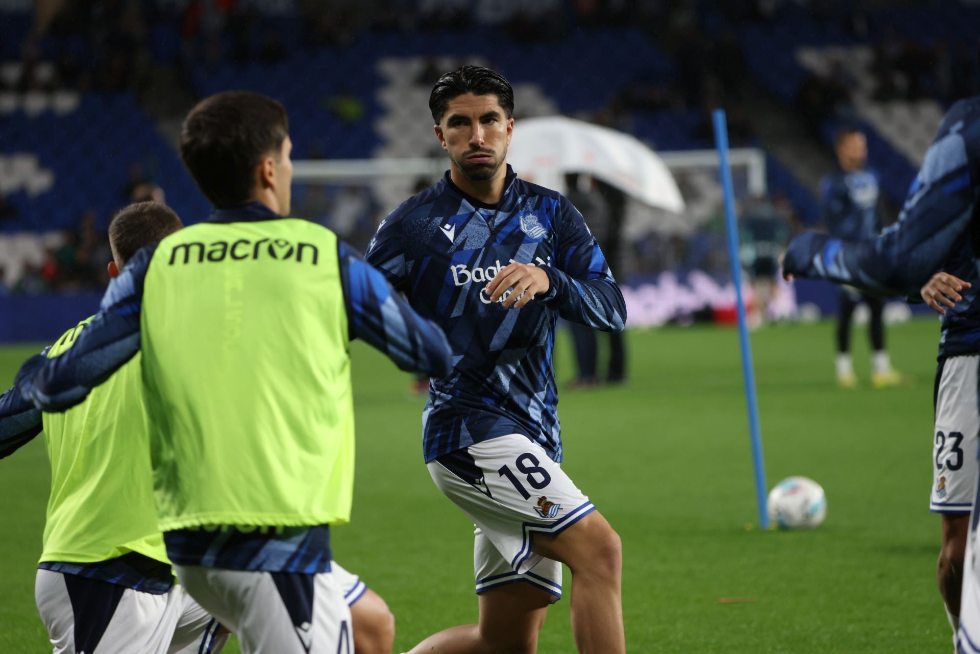 Las mejores imágenes del derbi de Anoeta