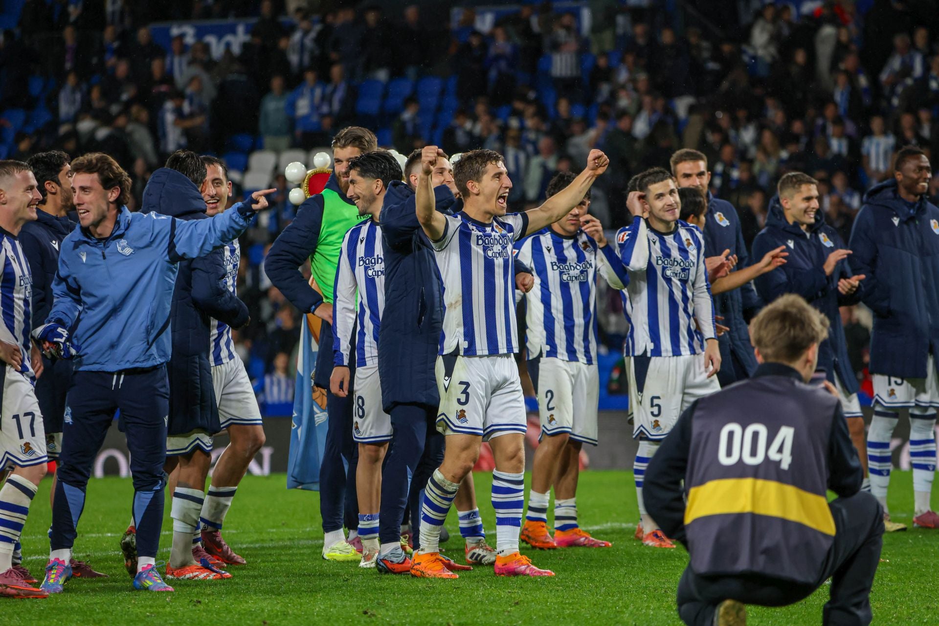 Una victoria celebrada a la altura de su importancia