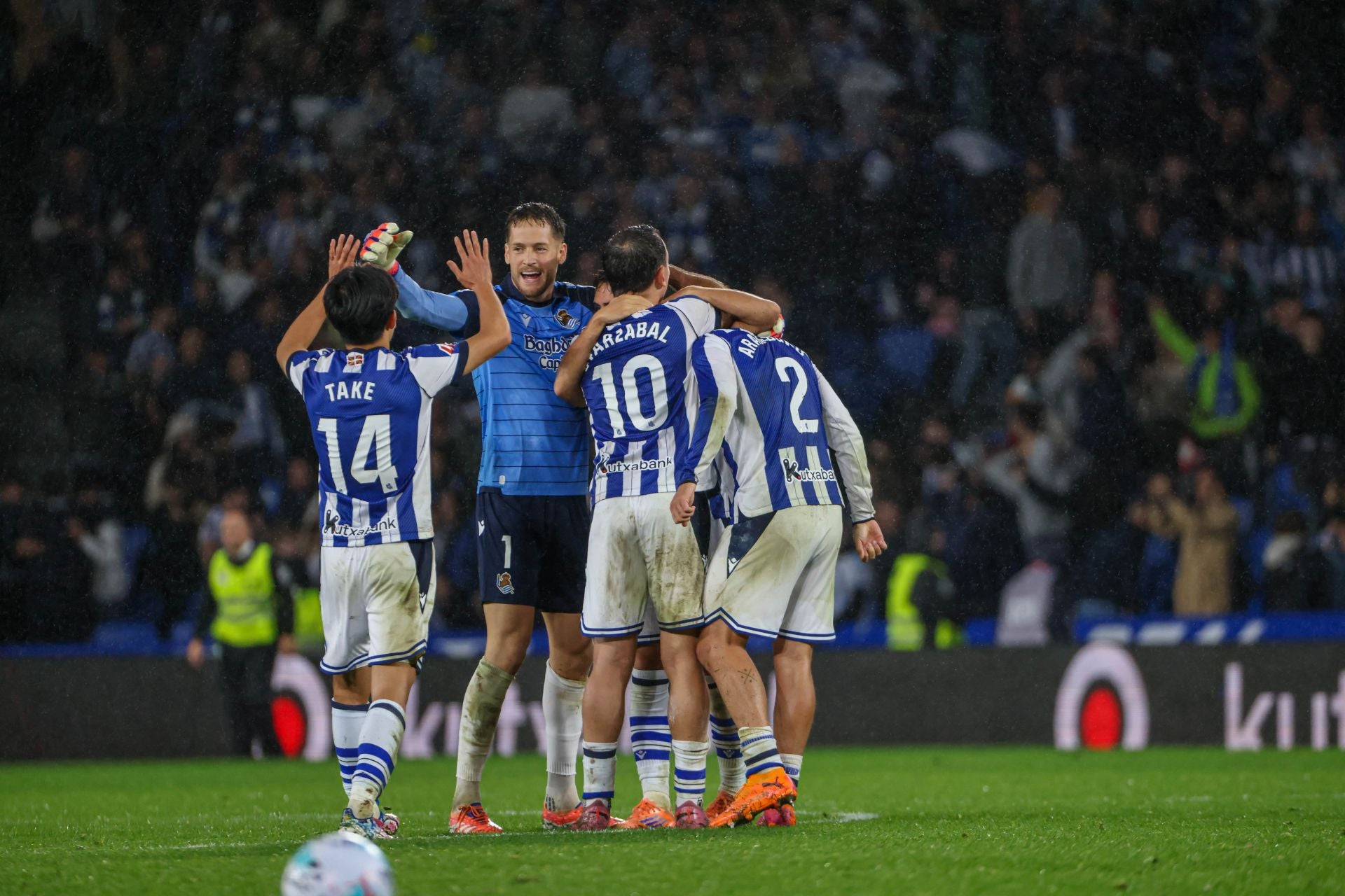 Una victoria celebrada a la altura de su importancia