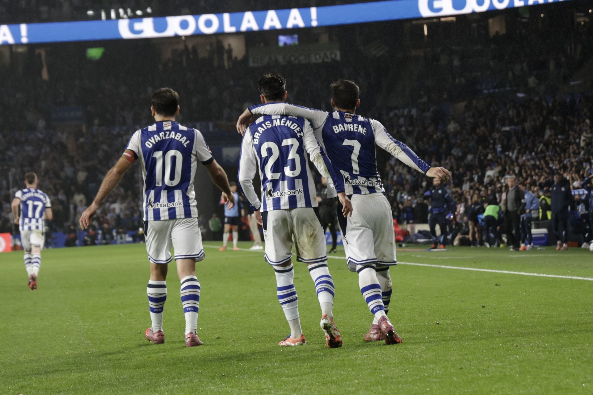 Las mejores imágenes del derbi de Anoeta
