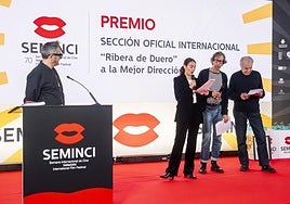 Lectura del palmarés de la 70 edición de la Seminci.