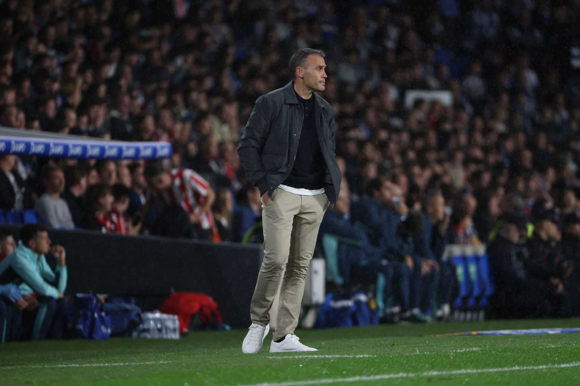 Las mejores imágenes del derbi de Anoeta