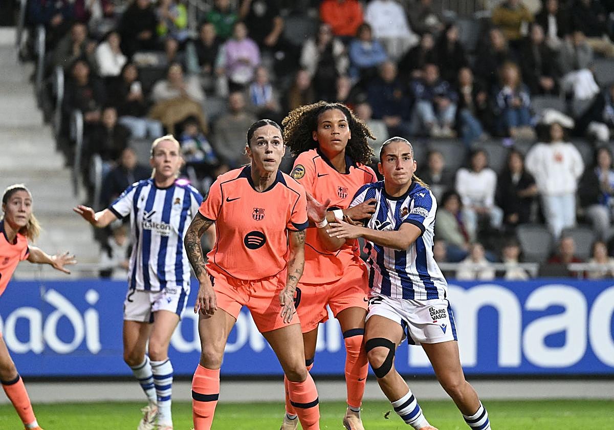 El 1x1 de las jugadoras de la Real ante el Barcelona
