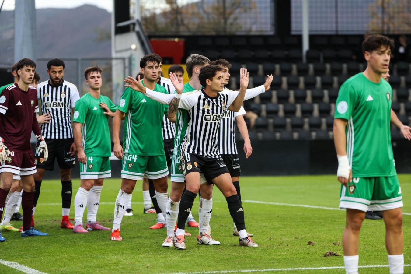 Imágenes del Real Unión contra el Gernika