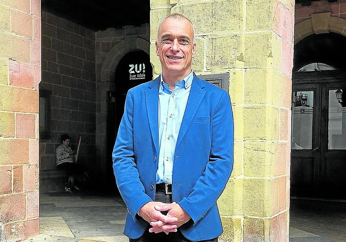 Antonio Vicente Zubicoa, portavoz del PP en Errenteria.