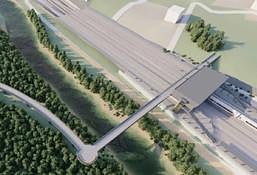 Así será la estación de tren de Cercanías de Astigarraga