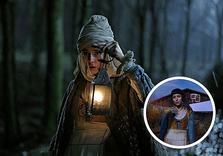 Un día en el rodaje de 'Gaua', la nueva película de Paul Urkijo que se sumerge en la mitología rural vasca