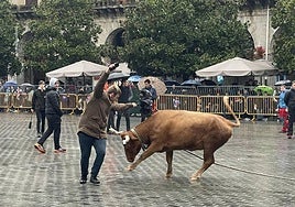 Sokamuturra en Oñati.