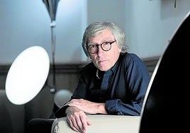 David Trueba fotografiado en la reciente Seminci de Valladolid, que clausuró 'Siempre es invierno'.