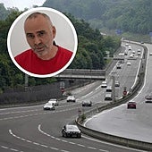 Un profesor vasco de autoescuela explica el peligroso efecto vaca en las carreteras: «Mirad a qué velocidad vamos...»