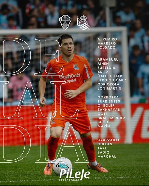 Convocatoria de cara al choque frente al Elche