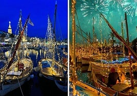 El mercadillo navideño flotante, ideal para visitar este invierno