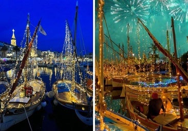 El mercadillo navideño flotante, ideal para visitar este invierno