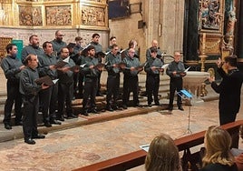 Concierto solidario de hace dos semanas en la iglesia de San Vicente.