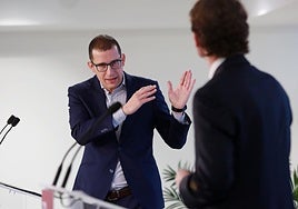 El presidente de IBM, durante el foro celebrado este viernes en DV Gunea.