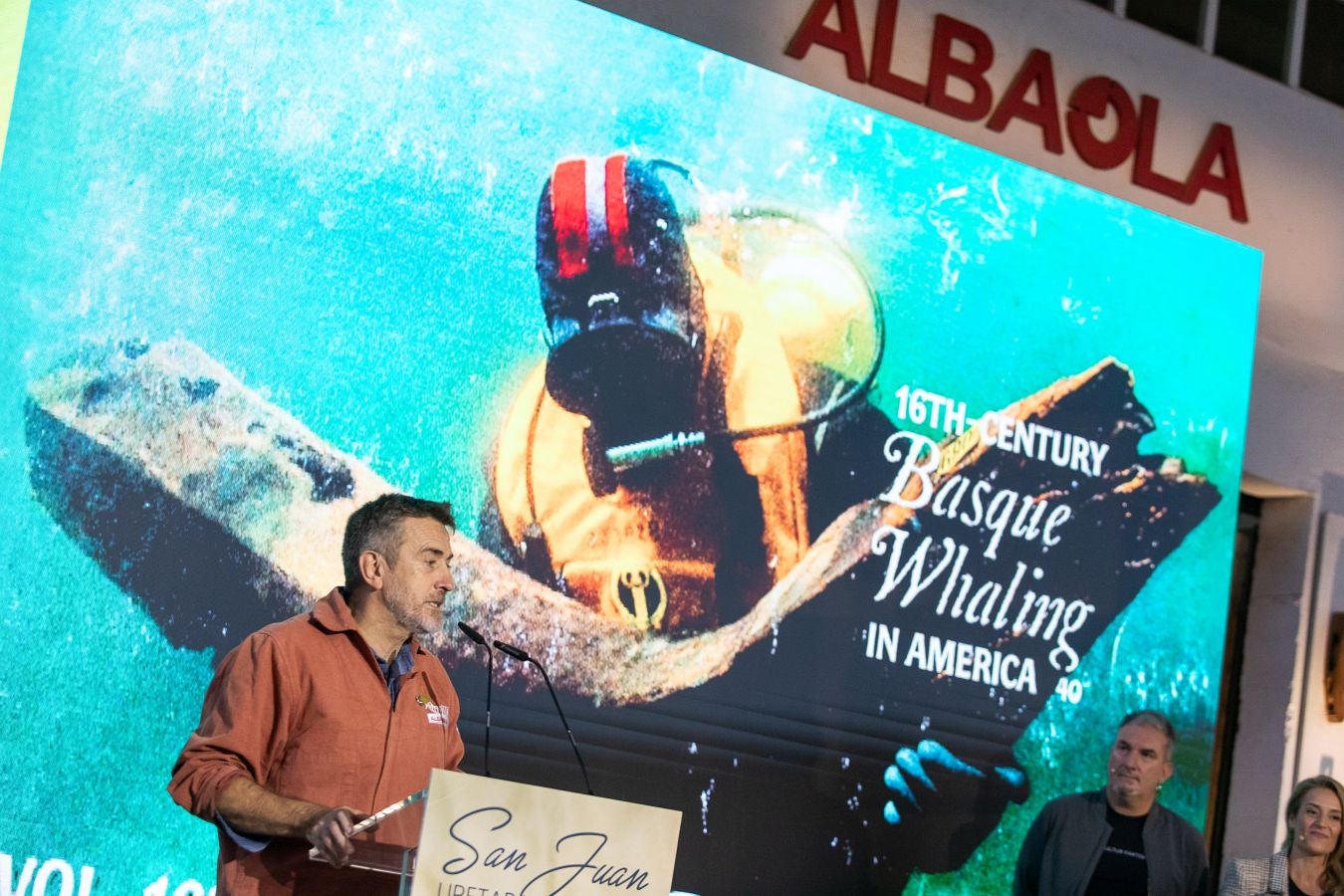 Amplia representación institucional en la botadura de la nao San Juan