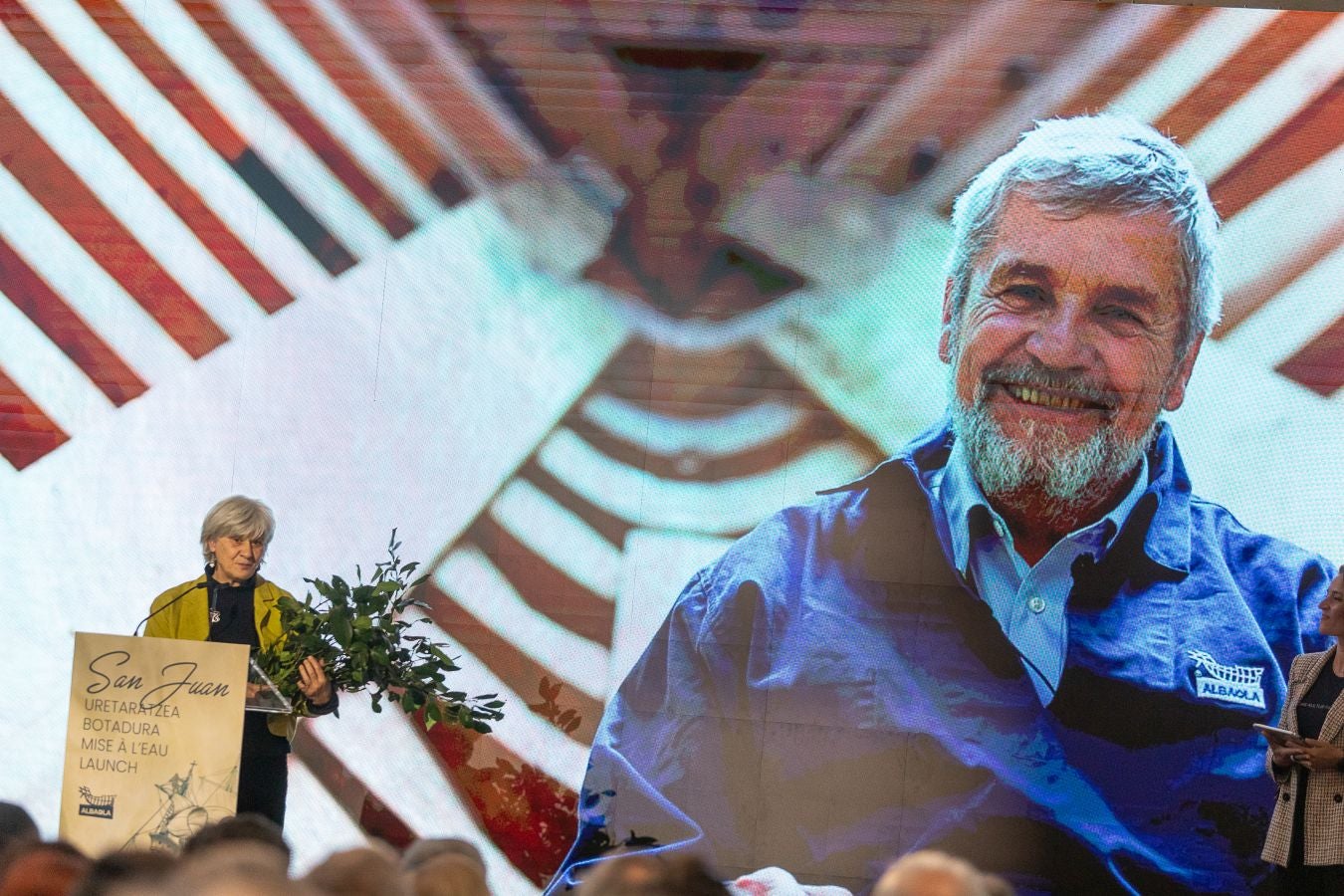 Amplia representación institucional en la botadura de la nao San Juan