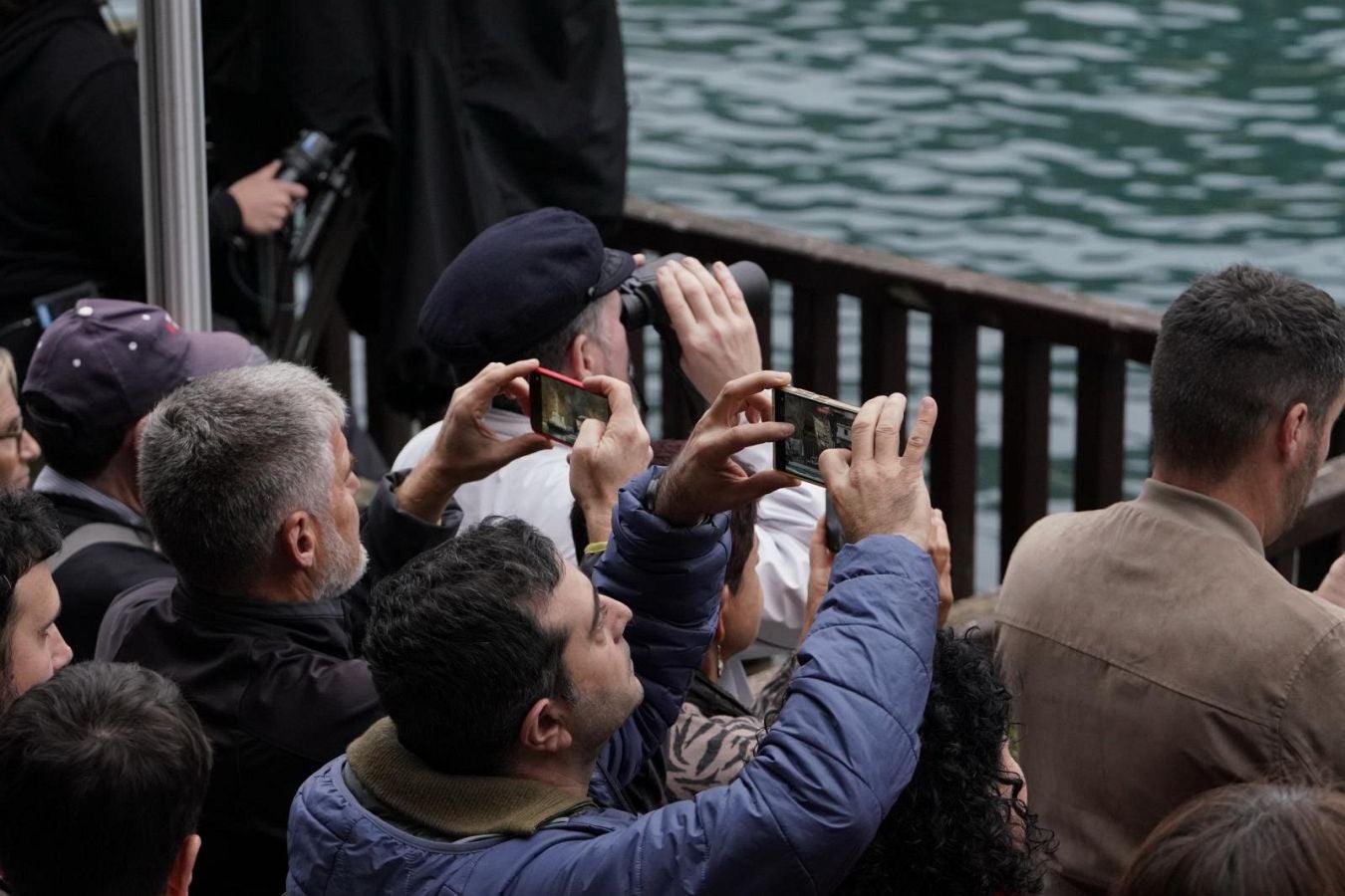 Máxima expectación ante la botadura de la nao San Juan