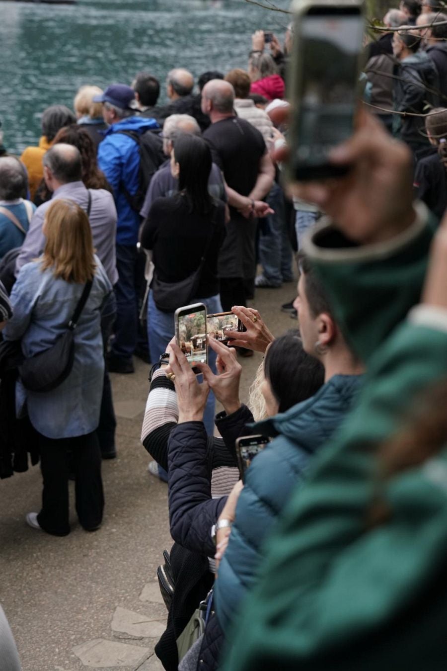 Máxima expectación ante la botadura de la nao San Juan