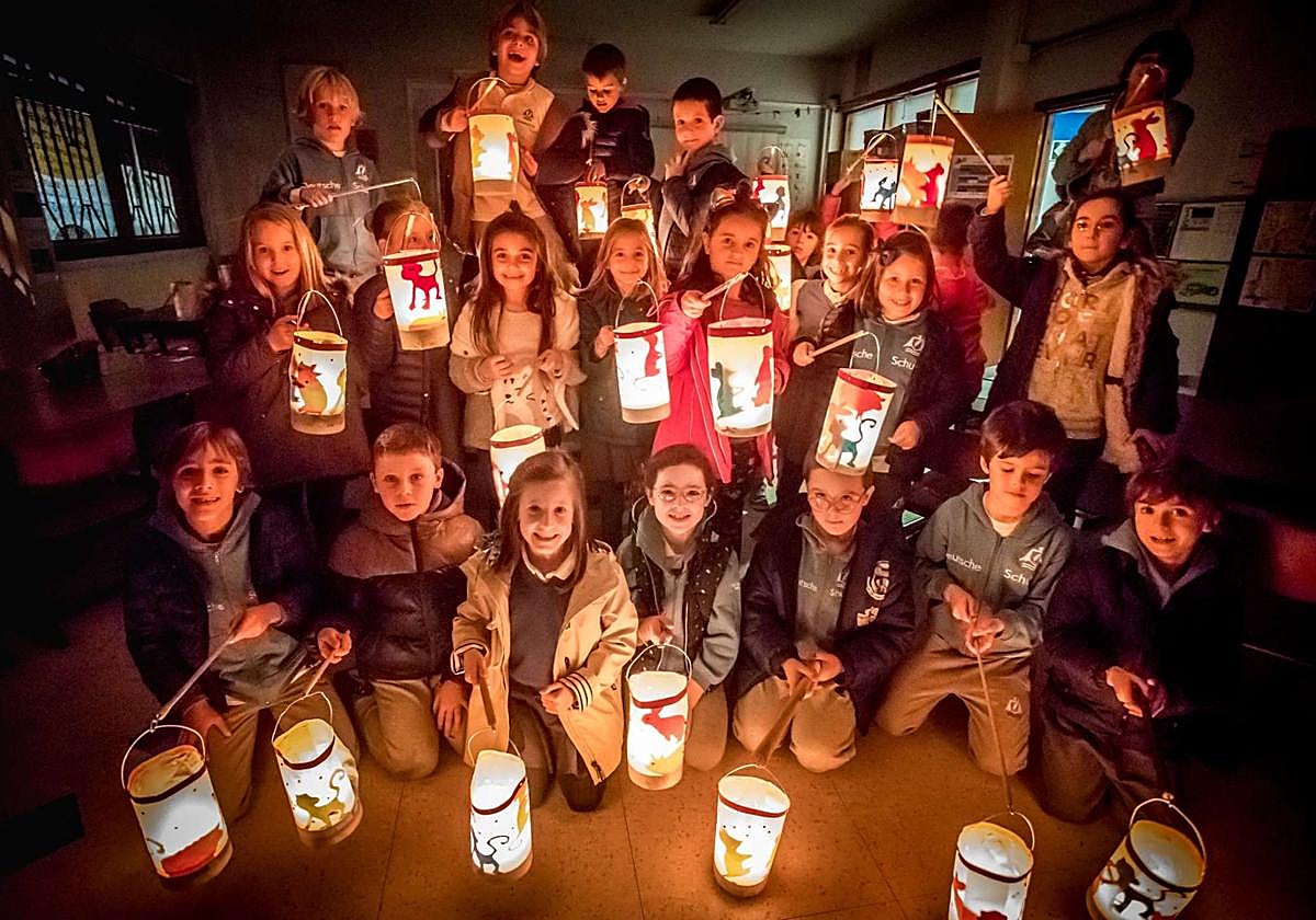 Alumnos de Deutsche Schule participarán en el desfile de farolillos.