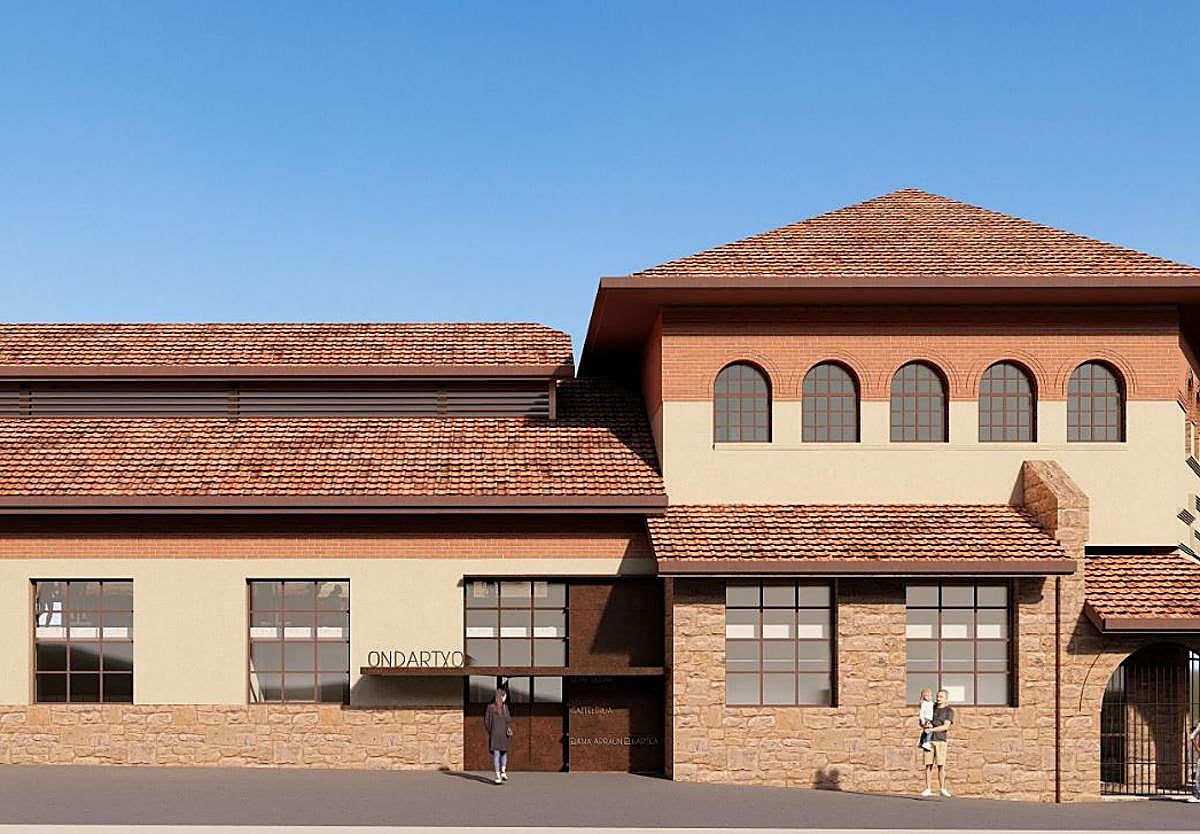 Imagen principal - El antiguo matadero de Iztieta-Ondartxo cuenta ya con un proyecto de remodelación