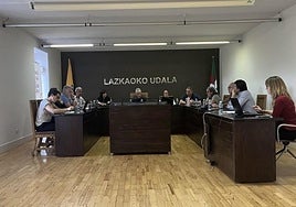 Imagen de la última sesión plenaria celebrada la semana pasada en el ayuntamiento.