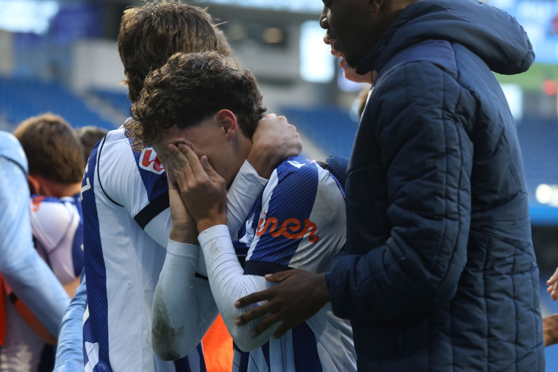 Dani Díaz llena de alegría Anoeta en el 98&#039; tras otra lección de competitivdad del Sanse